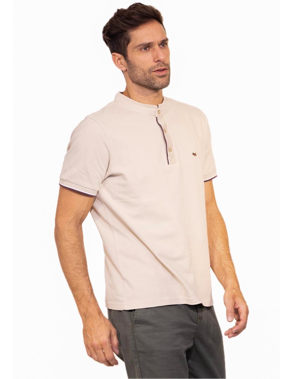 Playera tipo polo law manga corta para hombre Playera tipo polo law manga corta para hombre